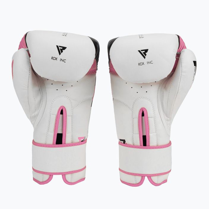 Dámske boxerské rukavice RDX BGR-F7 bielo-ružové BGR-F7P 2