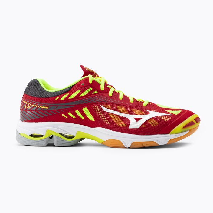 Pánska volejbalová obuv Mizuno Wave Lightning Z4 red V1GA180001 2
