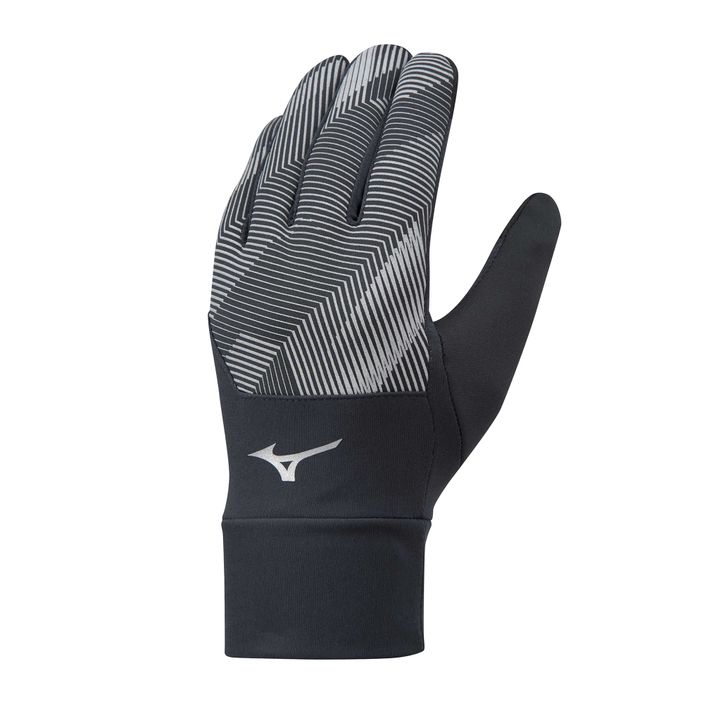 Bežecké rukavice Mizuno Windproof black/black 2