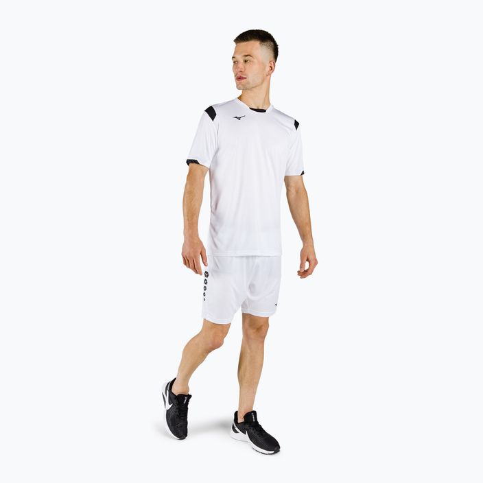 Mizuno Premium Handball SS pánske tréningové tričko biele X2FA9A0201 2