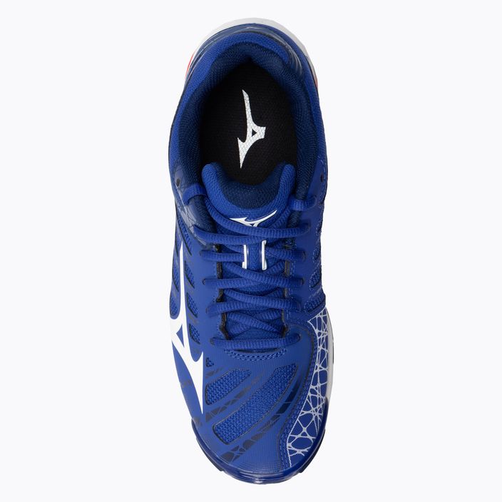 Volejbalová obuv Mizuno Wave Voltage modrá V1GA196020 6