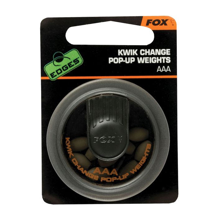 FOX Hrany Kwick Change Pop-up Carp Weights Brown CAC514 2