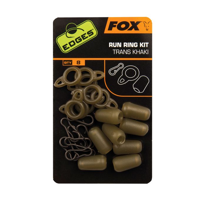 Fox Edges Standard Carp Run Ring Kit hnedý CAC583 2
