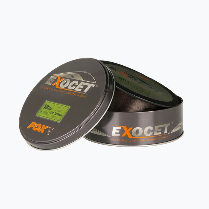 FOX Exocet Mono 1000 m hnedý vlasec CML150 2