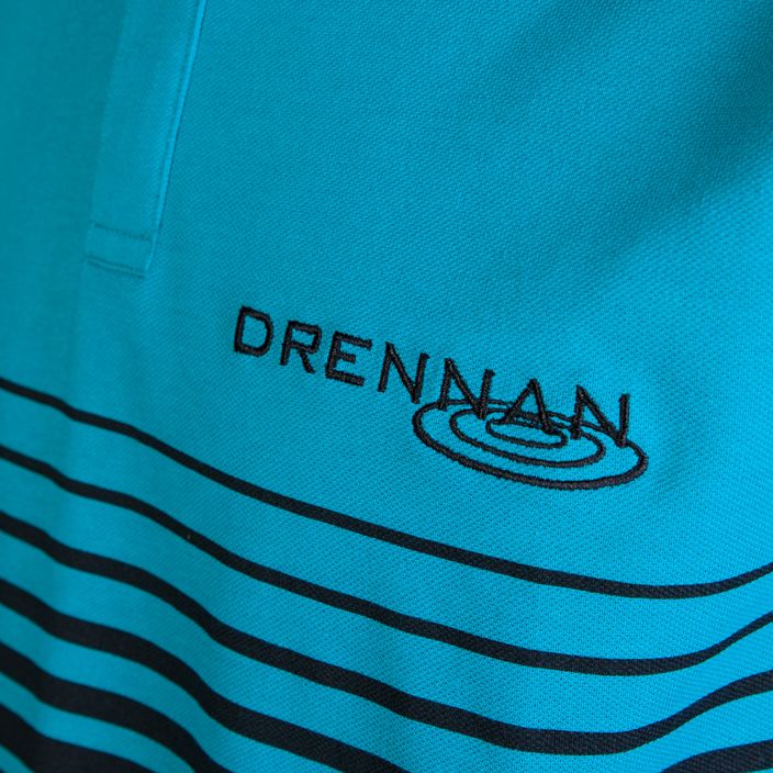 Pánske rybárske tričko Drennan Aqua Line Polo blue CSDAP205 3