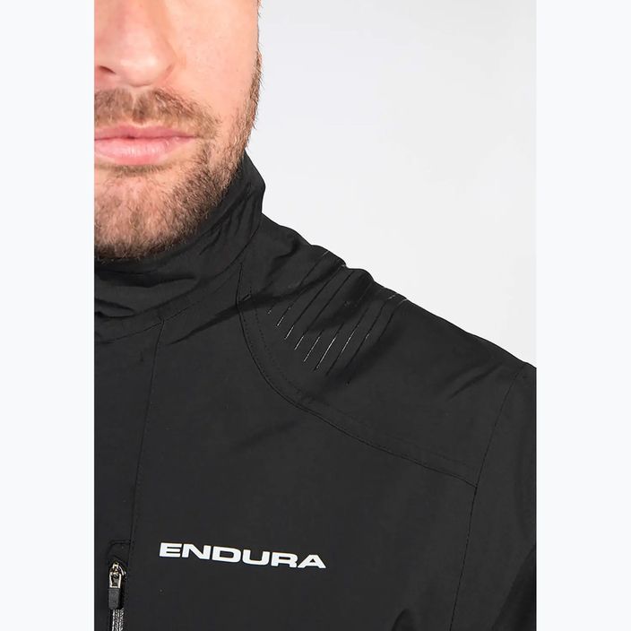 Pánska cyklistická bunda Endura Hummvee Waterproof black 4