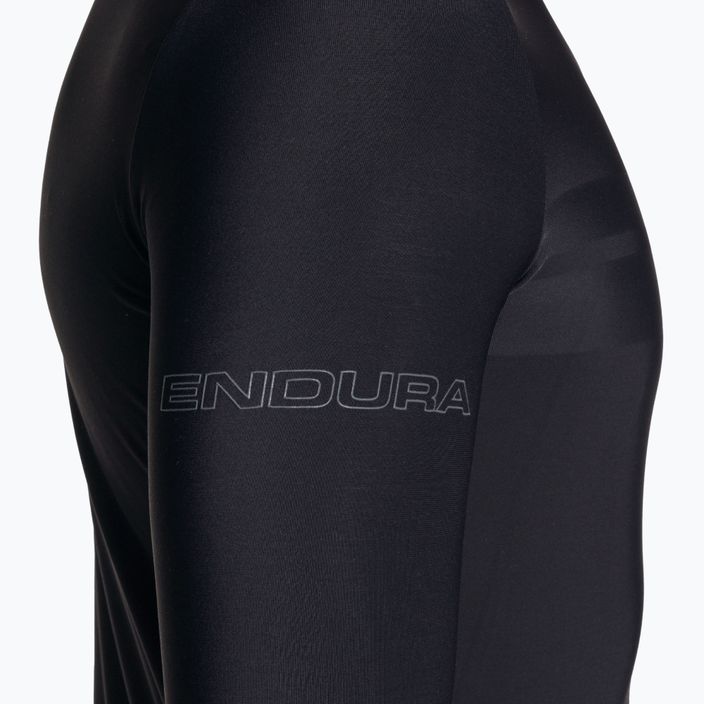 Pánske cyklistické tričko Endura Pro SL II L/S s dlhým rukávom čierne 4