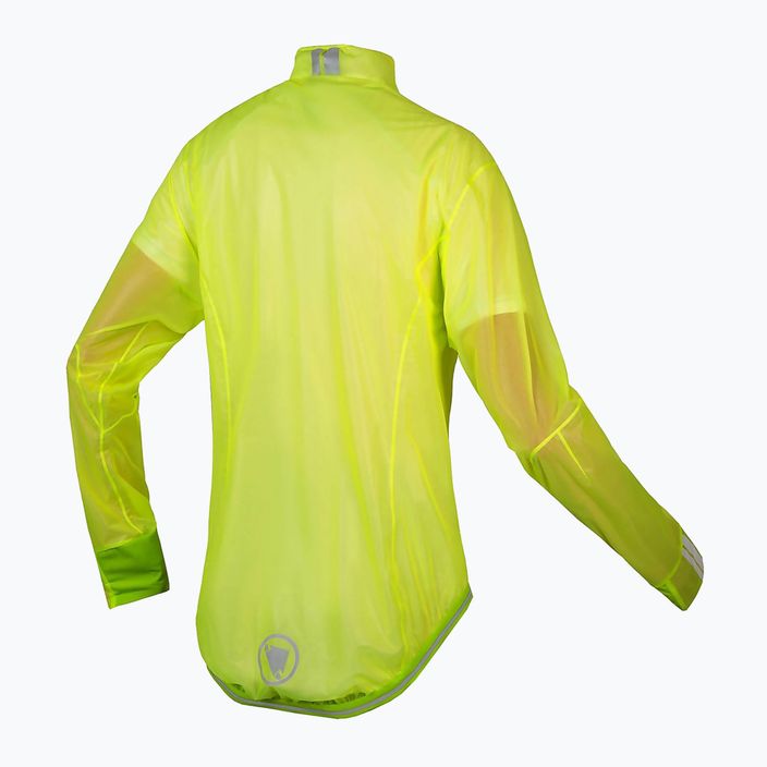 Endura FS260-Pro Adrenaline Race II hi-viz žltá pánska cyklistická bunda 7