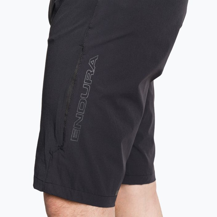 Pánske šortky Endura GV500 Foyle Baggy Shorts black 3