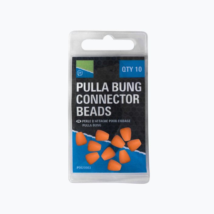 Preston Pulla Bug Connector Beads orange P0020003 rybárske zátky