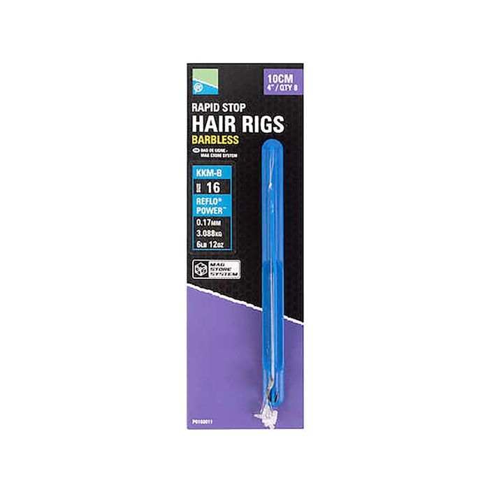 Preston KKM-B Mag Store Hair Rigs - 15" transparentné P0160013 methode leaders 2