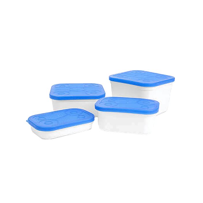 Preston White Bait Tubs krabička na návnady biela a modrá P0260004 2