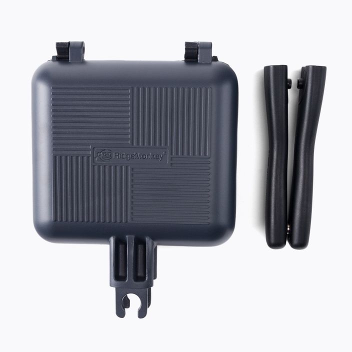 Kompaktná hriankovačová panvica RidgeMonkey Connect čierna RM124 4