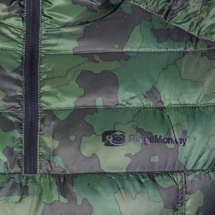 Pánska rybárska bunda Ridgemonkey Apearel K2Xp Compact Coat zelená RM571 4