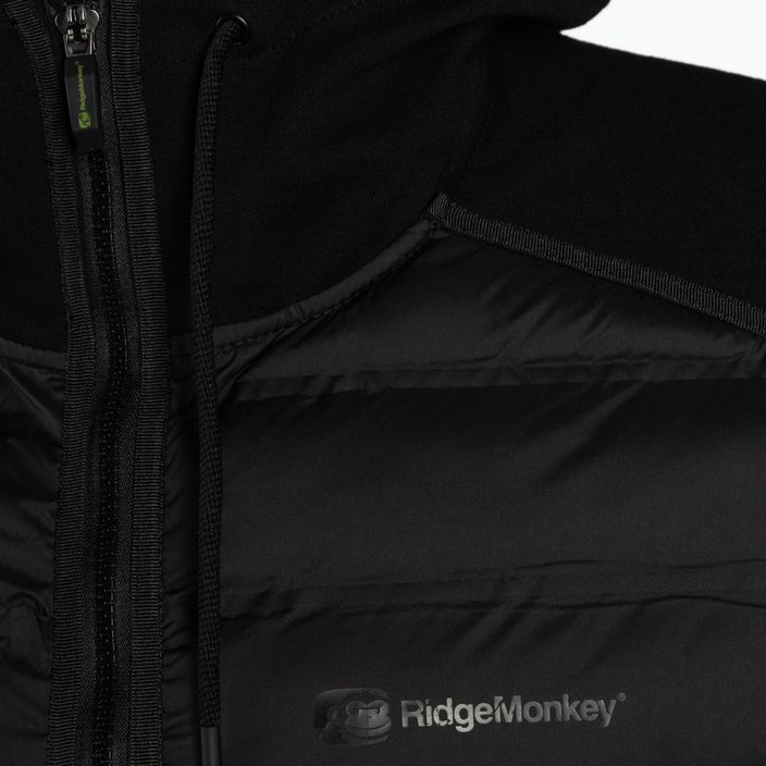 Pánska rybárska bunda Ridgemonkey Apearel Heavyweight Zip Jacket black RM653 3
