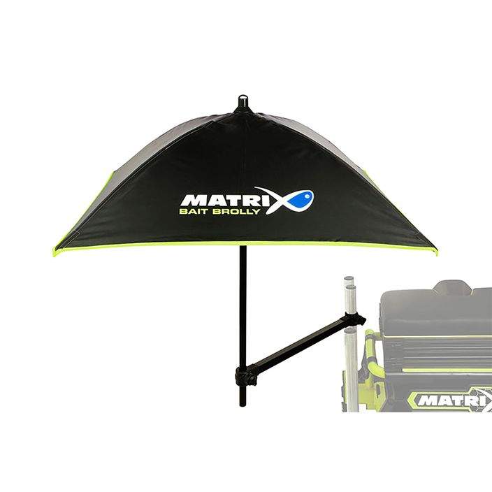 Rybársky dáždnik Matrix Bait Fishing Umbrella Brolley & Support Arm 2