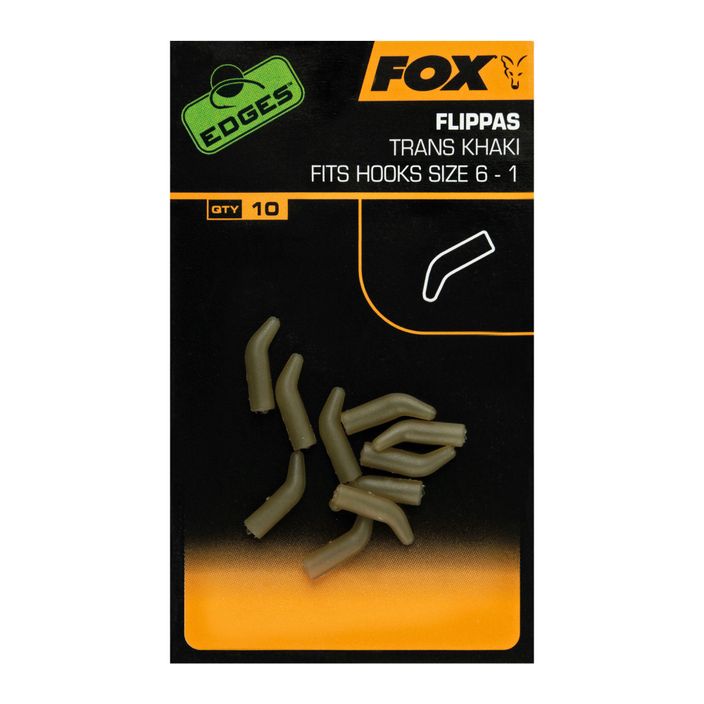 FOX Edges 10-dielny polohovateľ háčika Flippa. Trans Khaki CAC732 2