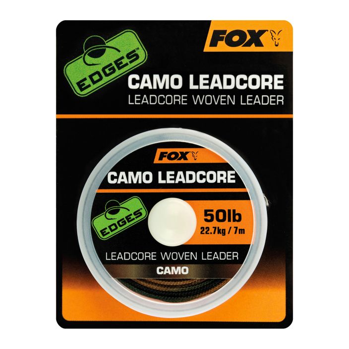 Fox Camo Leadcore 7m kamuflážny kaprový oplet CAC747 2