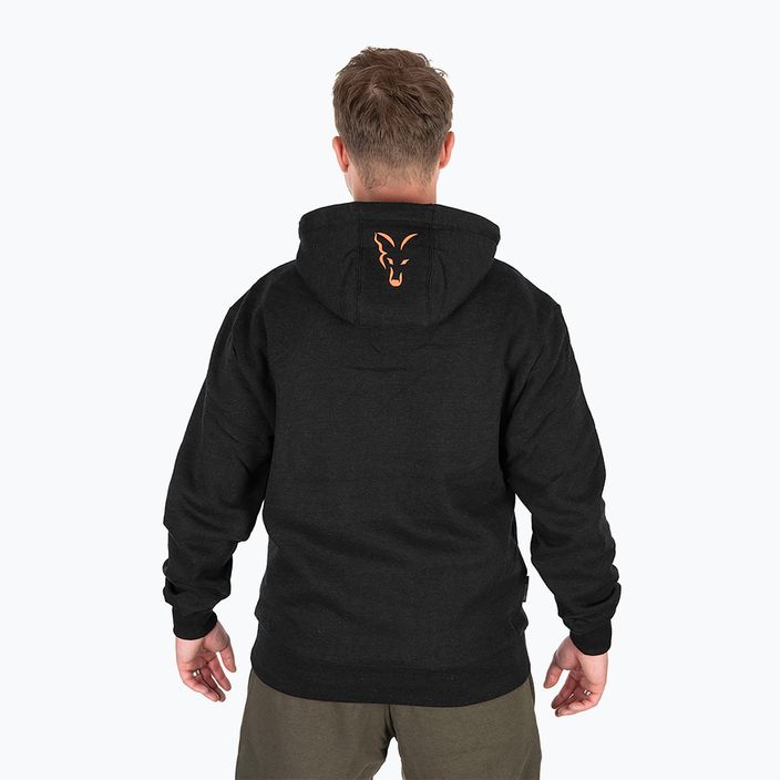 Mikina Fox International Collection Hoody black/orange 3