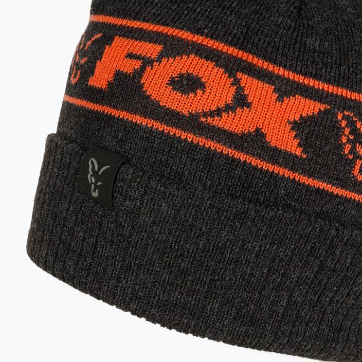 Zimná čiapka Fox International Collection black/orange 4