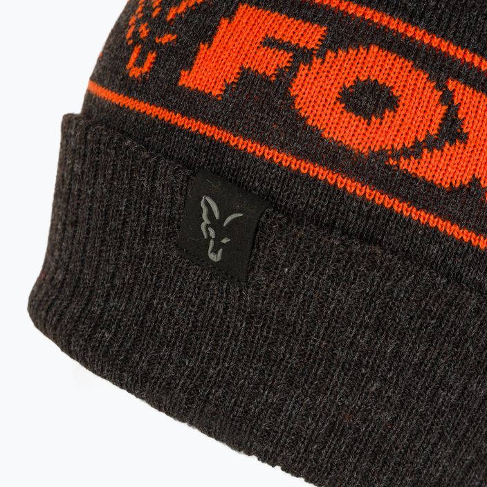 Zimná čiapka Fox International Collection Booble black/orange 4