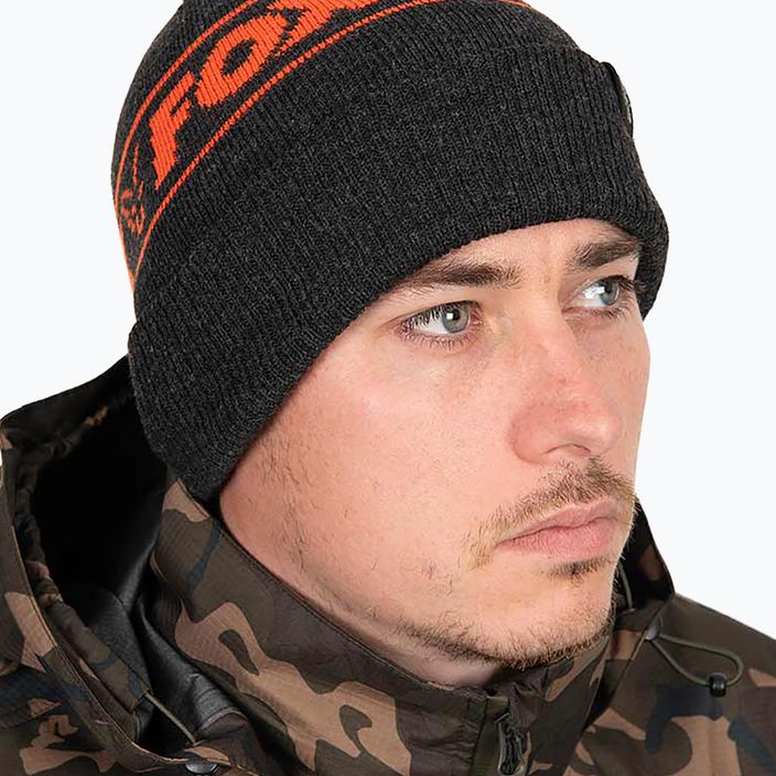 Zimná čiapka Fox International Collection black/orange 6