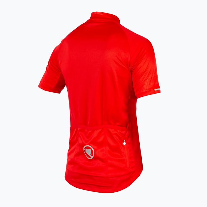 Pánsky cyklistický dres Endura Xtract II červený 8