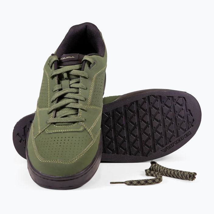 Pánska obuv Endura Hummvee Flat olivovo zelená 12