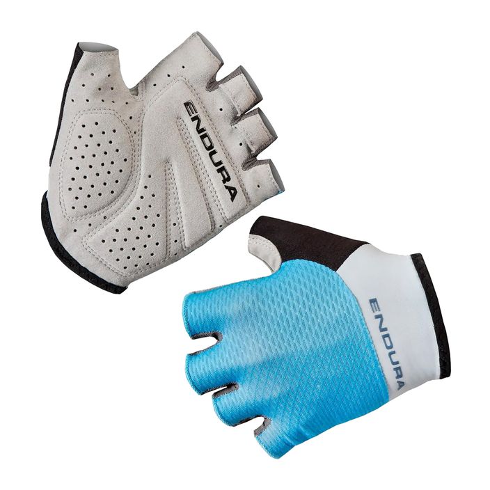 Pánske cyklistické rukavice Endura Xtract Lite hi-viz blue 2