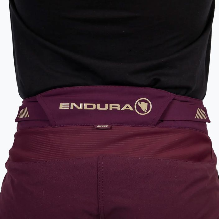 Endura MT500 Burner pánske cyklistické nohavice aubergine 8