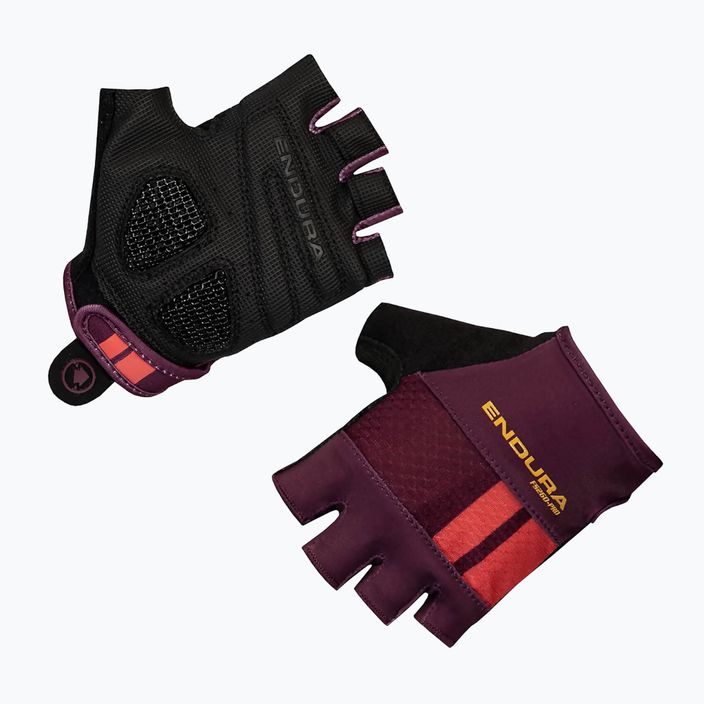 Dámske cyklistické rukavice Endura FS260-Pro Aerogel aubergine 5