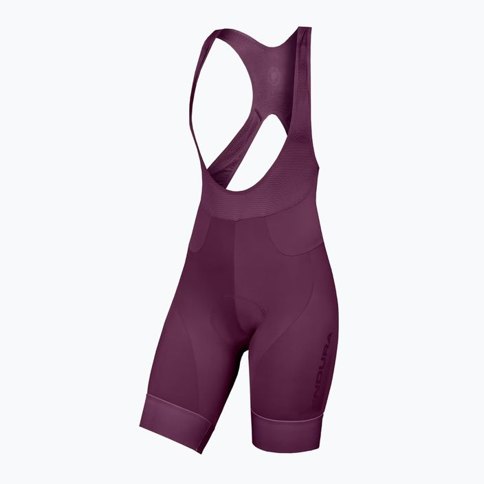 Dámske cyklistické šortky Endura FS260-Pro DS Bibshort aubergine 7