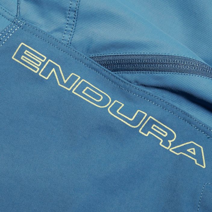 Pánske cyklistické šortky Endura Hummvee Short blue steel 11