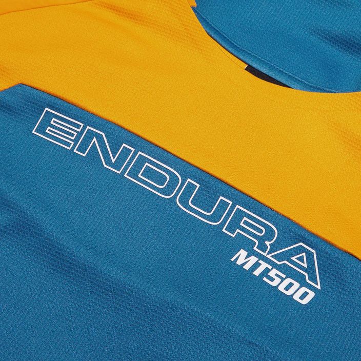 Pánske cyklistické tričko s dlhým rukávom Endura MT500 Burner blue steel 10