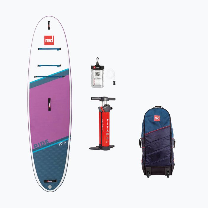 SUP doska Red Paddle Co Ride 10'6" SE purple 17611 15
