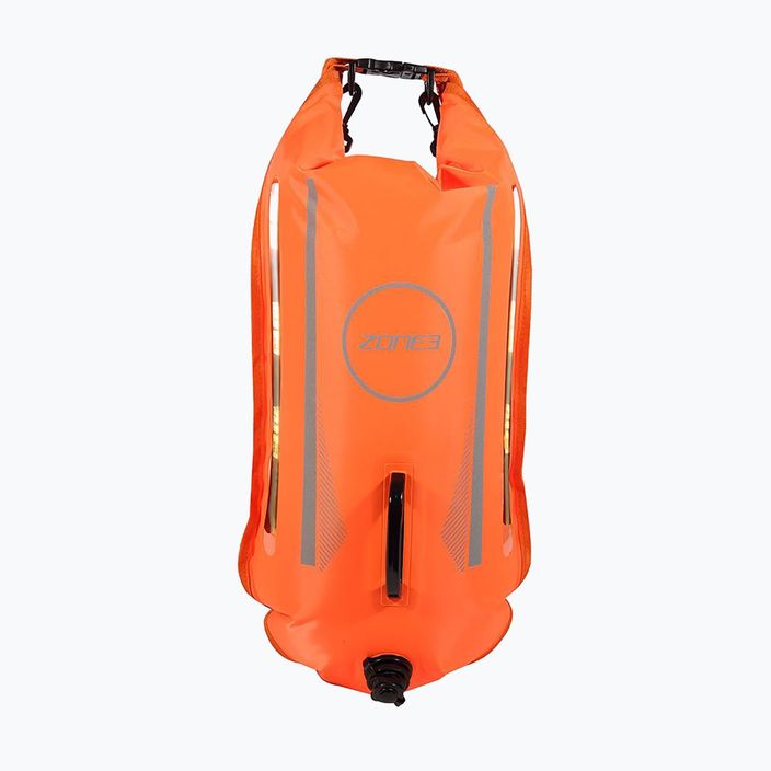 Bezpečnostná bójka ZONE3 Dry Bag 2 Led Light orange