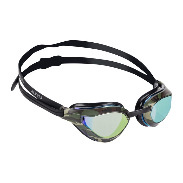 Plavecké okuliare ZONE3 Viper-Speed black/green/camo 2