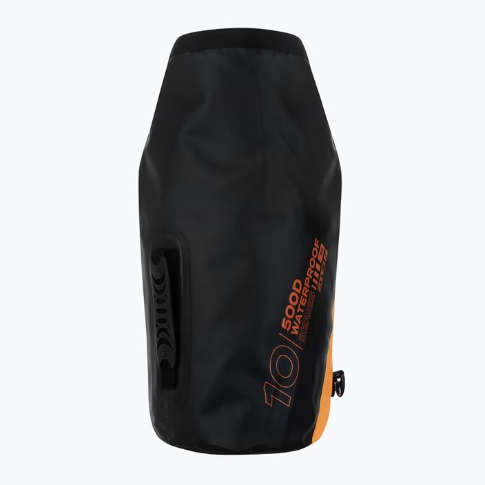 Vodotestný vak Dry Bag 10 l oranžový/čierny 2