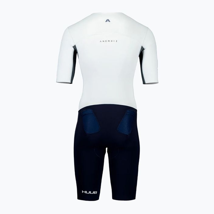 Pánsky triatlonový oblek HUUB Anemoi 2 SUB22 FL dark navy/white 2