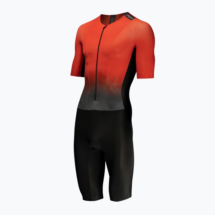 Pánsky triatlonový oblek HUUB Collective black/red fade 3
