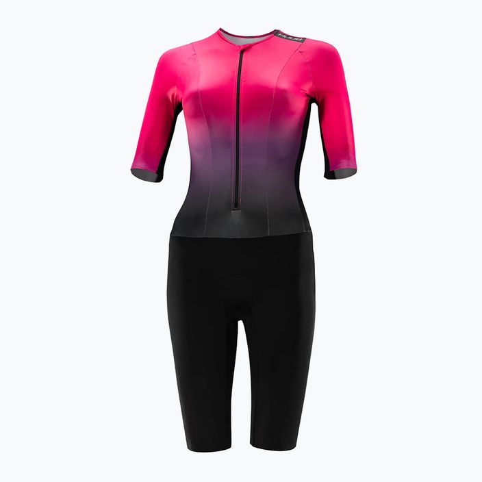 Dámsky triatlonový oblek HUUB Collective Tri Suit black/rose fade 3