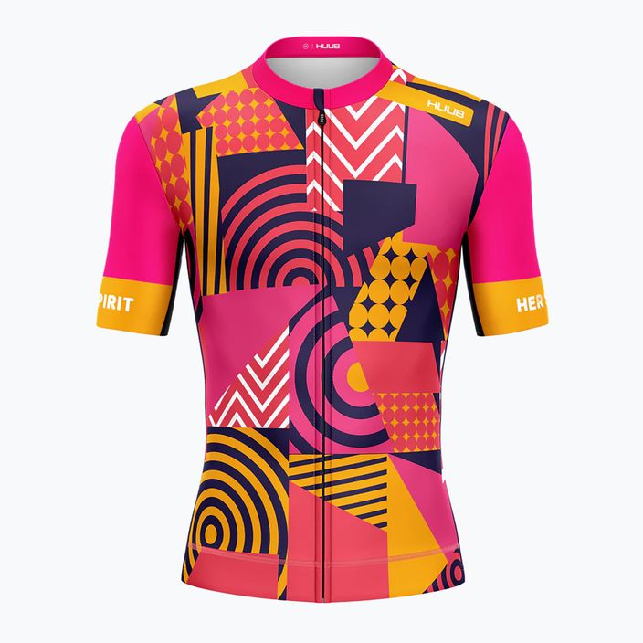 Dámsky cyklistický dres HUUB Her Spirit patchwork