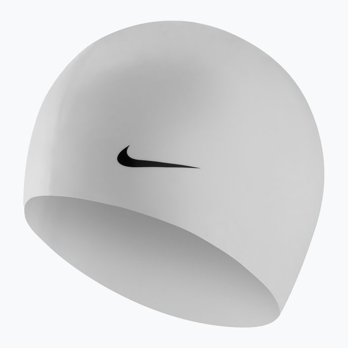 Plavecká čiapka Nike Solid Silicone biela 93060-100 2