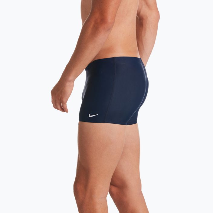 Pánske plavecké boxerky Nike Solid Square Leg navy blue NESS8111-440 8
