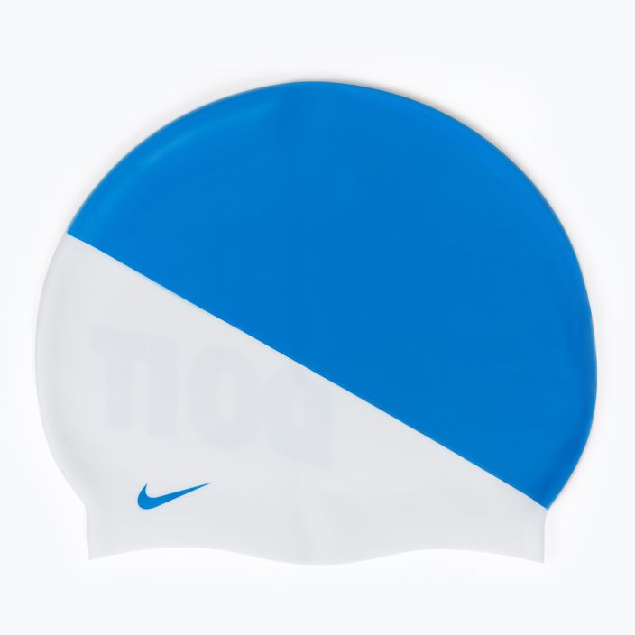 Kúpacia čiapka Nike Jdi Slogan blue and white NESS9164-458 2