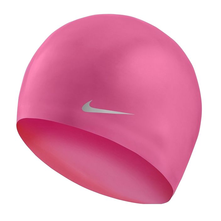 Detská plavecká čiapka Nike Solid Silicone pink TESS0106 2