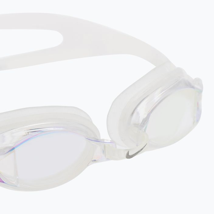 Plavecké okuliare Nike CHROME MIRROR white NESS7152 4