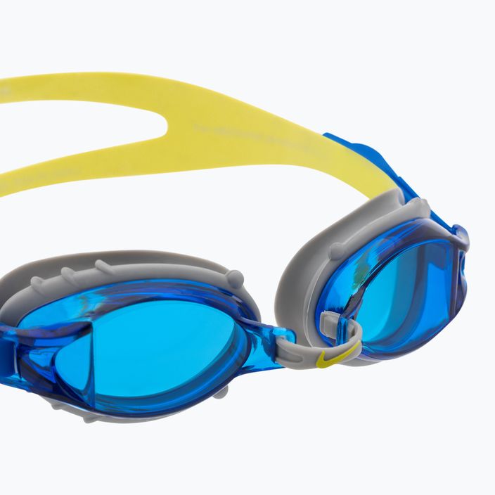 Detské plavecké okuliare Nike CHROME JUNIOR modré NESSA188-400 4