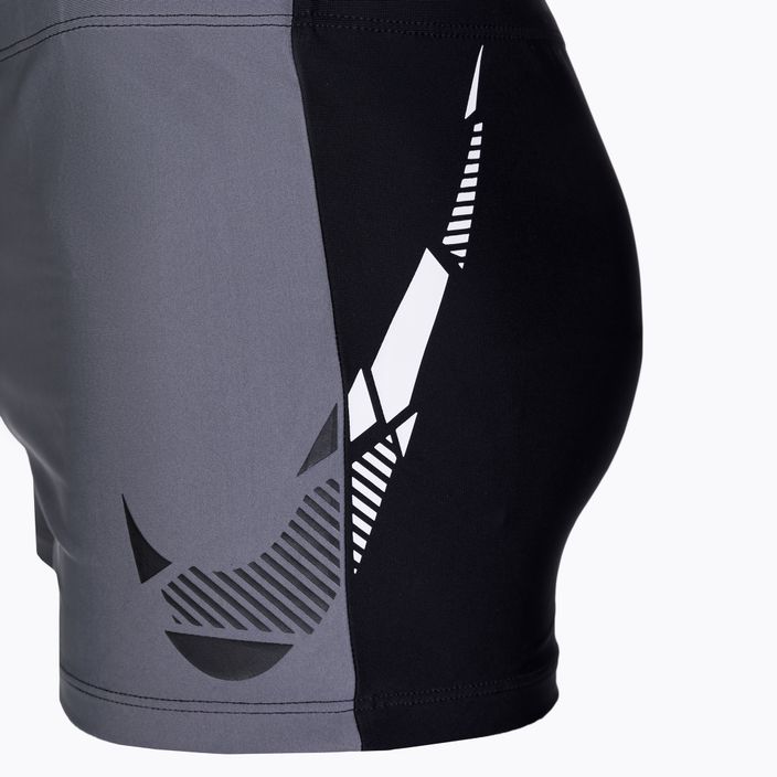 Pánske plavecké boxerky Nike Logo Aquashort black-grey NESSA546-001 2