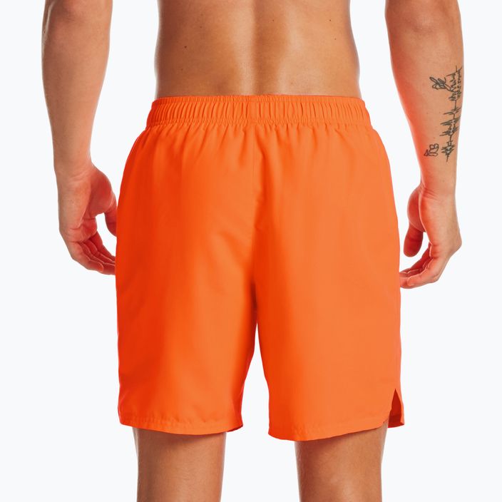 Pánske plavecké šortky Nike Essential 7" Volley orange NESSA559-822 5